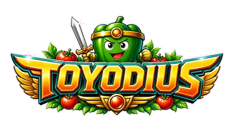 TOYODIUS 3Dの公式ゲームロゴ